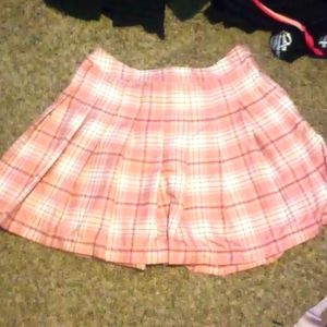Plaid skirt